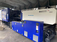 haitiano usato macchina MA8000 dello stampaggio ad iniezione della gabbia di plastica 800ton