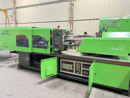 Macchina a iniezione di plastica utilizzata desktop Welltec 130 Ton High Precision